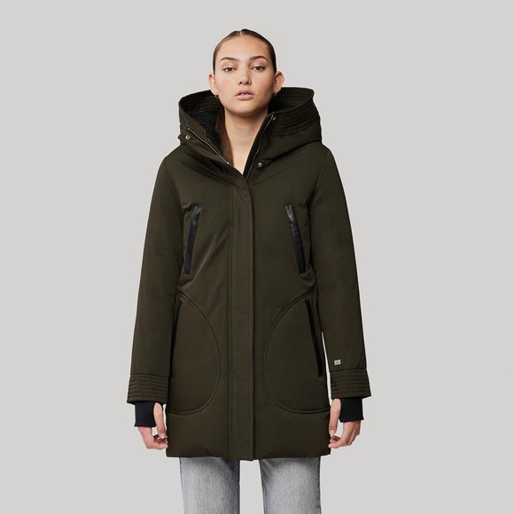 Soia Kyo Saundra Classic Down Coat Xs 